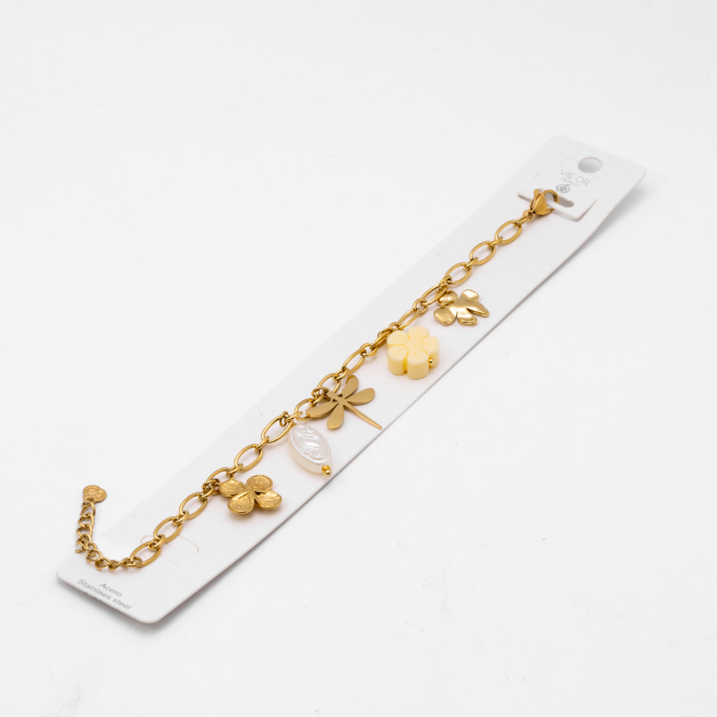 PULSERA Y00783 BEIG Acero Inoxidable 2B28
