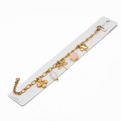 PULSERA Y00783 ROSA Acero Inoxidable 2B28