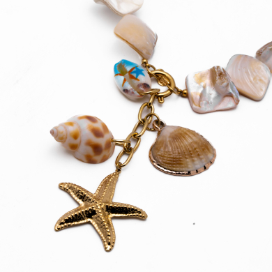 COLLAR Y00625 DORADO Acero Inoxidable 2B42 E38