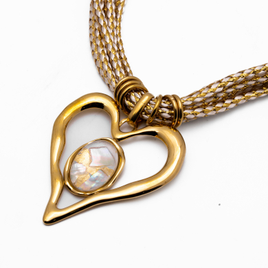 COLLAR Y00617 BLANCO Acero Inoxidable E56