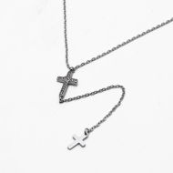 COLLAR Y00781 PLATEADO Acero Inoxidable 2D25