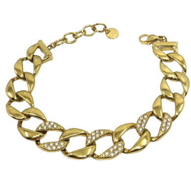 PULSERA ZO12878B PLATEADO Acero Inoxidable