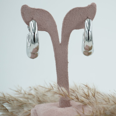 ARETES ZO11570E PLATEADO Acero Inoxidable