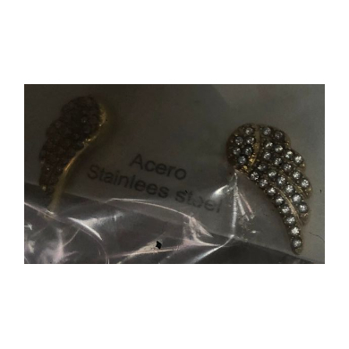 ARETES ZO14829E PLATEADO Acero Inoxidable