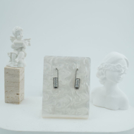 ARETES ZO12310E PLATEADO Acero Inoxidable