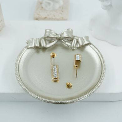 ARETES ZO12310E DORADO Acero Inoxidable
