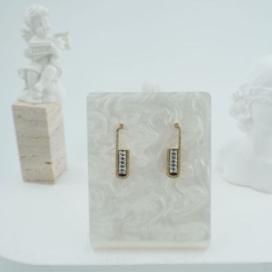 ARETES ZO12310E DORADO Acero Inoxidable