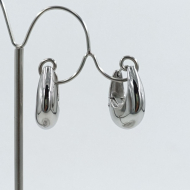 ARETES ZO11149E/17MM/200 PLATEADO Acero Inoxidable