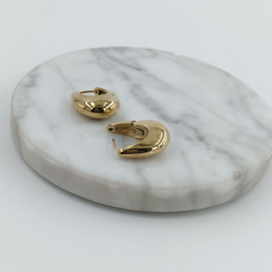 ARETES ZO11149E/17MM/200 DORADO Acero Inoxidable