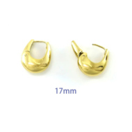 ARETES ZO11149E/17MM/200 DORADO Acero Inoxidable
