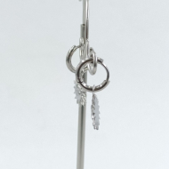 ARETES ZO6395E200 PLATEADO Acero Inoxidable