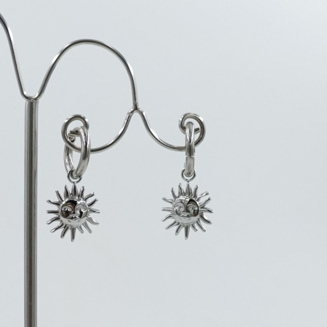 ARETES ZO6395E200 PLATEADO Acero Inoxidable