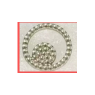 ARETES ZO14836E PLATEADO Acero Inoxidable
