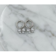 ARETES ZO11954E PLATEADO Acero Inoxidable