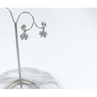 ARETES ZO11954E PLATEADO Acero Inoxidable