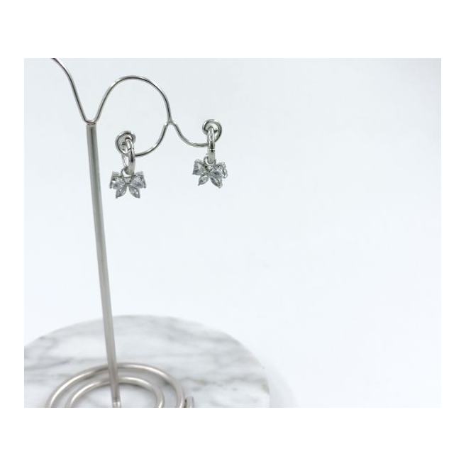 ARETES ZO11954E PLATEADO Acero Inoxidable