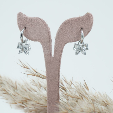 ARETES ZO11954E PLATEADO Acero Inoxidable