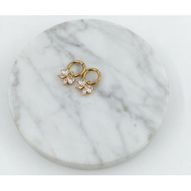ARETES ZO11954E DORADO Acero Inoxidable