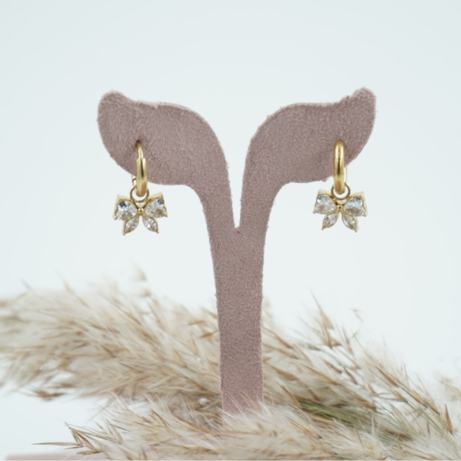 ARETES ZO11954E DORADO Acero Inoxidable