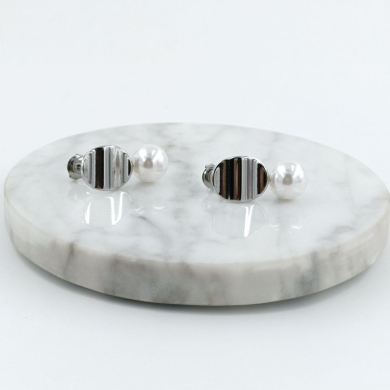 ARETES ZO10413E200 PLATEADO Acero Inoxidable