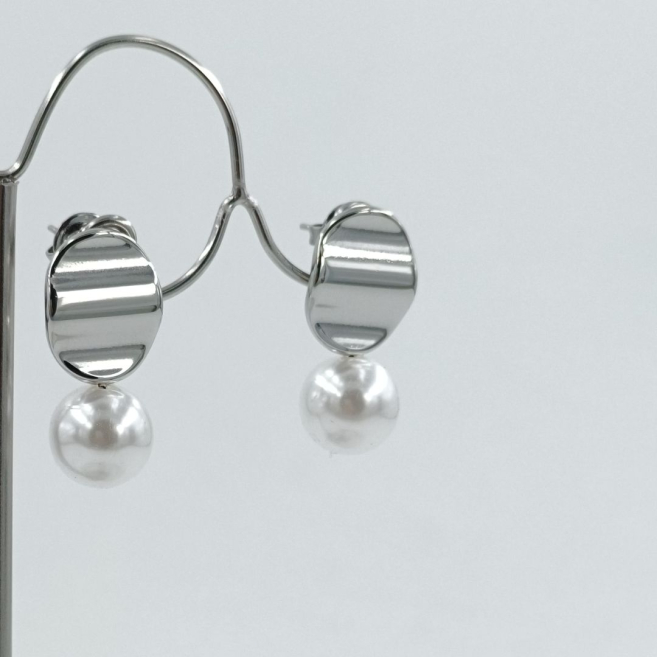 ARETES ZO10413E200 PLATEADO Acero Inoxidable