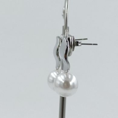 ARETES ZO10413E200 PLATEADO Acero Inoxidable