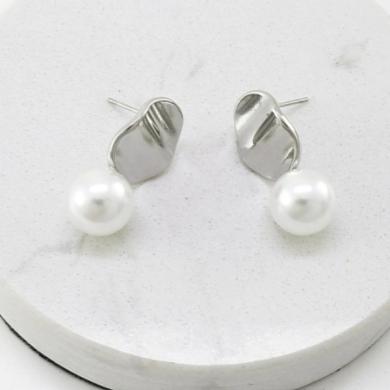 ARETES ZO10413E200 PLATEADO Acero Inoxidable