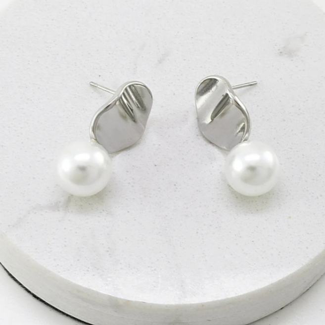 ARETES ZO10413E200 PLATEADO Acero Inoxidable
