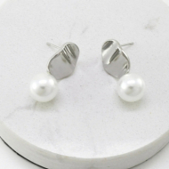 ARETES ZO10413E200 PLATEADO Acero Inoxidable
