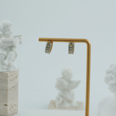 ARETES ZO11685E DORADO Acero Inoxidable