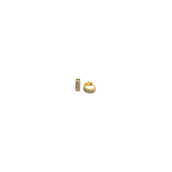 ARETES ZO11685E PLATEADO Acero Inoxidable