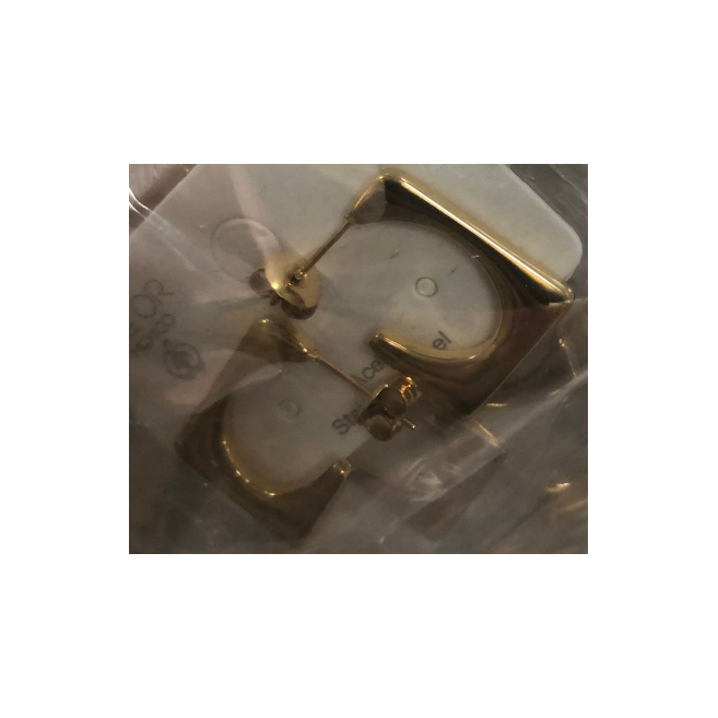 ARETES ZO14442E180 PLATEADO Acero Inoxidable