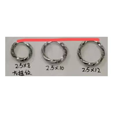 ARETES ZO15566E PLATEADO Acero Inoxidable