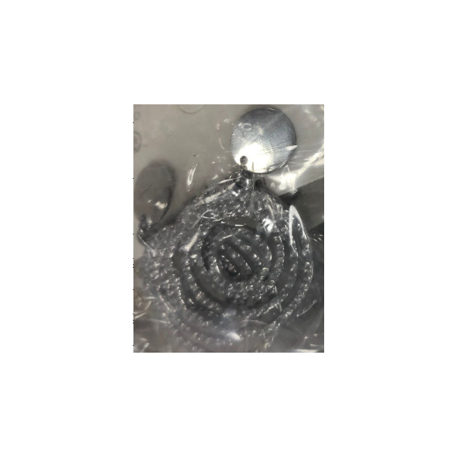 ARETES ZO13076E PLATEADO Acero Inoxidable