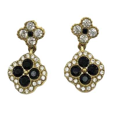 ARETES ZO13814E DORADO+AZULON Acero Inoxidable
