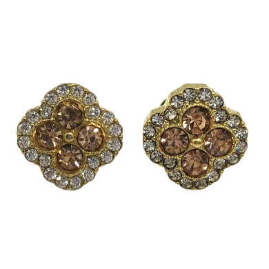 ARETES ZO15141E DORADO+BEIG Acero Inoxidable