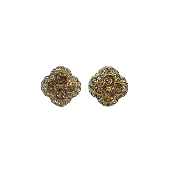ARETES ZO15141E DORADO+BEIG Acero Inoxidable