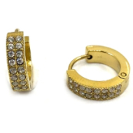 ARETES ZO10538E/10MM/250 DORADO Acero Inoxidable