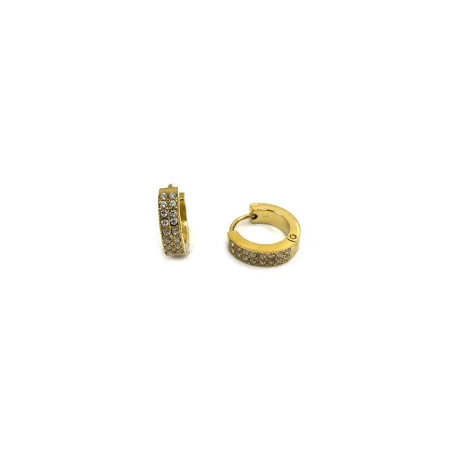 ARETES ZO10538E/10MM/250 PLATEADO Acero Inoxidable