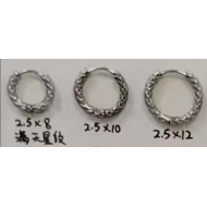 ARETES ZO15564E DORADO Acero Inoxidable