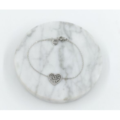 PULSERA ZO11928B PLATEADO Acero Inoxidable