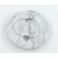 PULSERA ZO11928B PLATEADO Acero Inoxidable