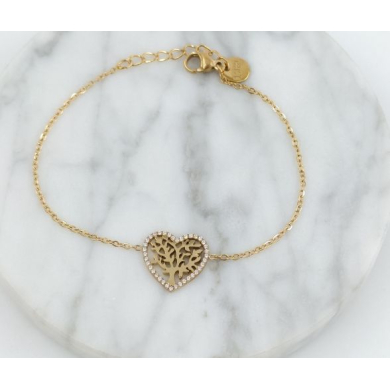 PULSERA ZO11928B DORADO Acero Inoxidable
