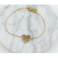 PULSERA ZO11928B DORADO Acero Inoxidable