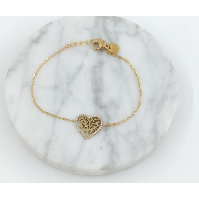 PULSERA ZO11928B DORADO Acero Inoxidable
