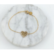 PULSERA ZO11928B DORADO Acero Inoxidable