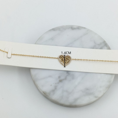 PULSERA ZO11928B DORADO Acero Inoxidable