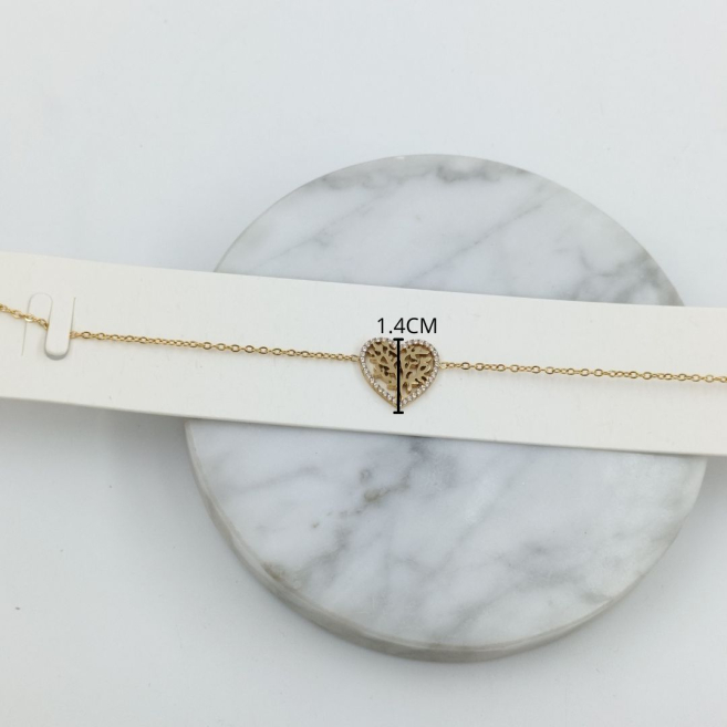 PULSERA ZO11928B DORADO Acero Inoxidable