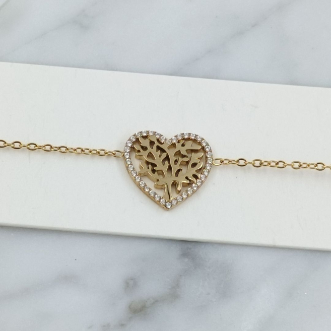 PULSERA ZO11928B DORADO Acero Inoxidable