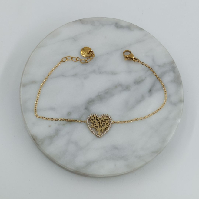 PULSERA ZO11928B DORADO Acero Inoxidable